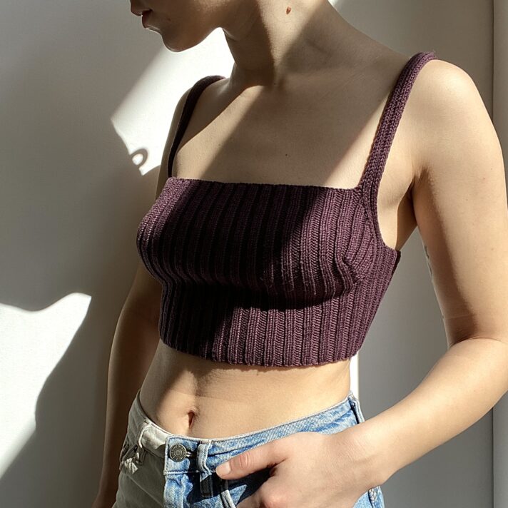 Fausta Bralette lowkey.bold.knit